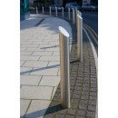 Angled Top Bollard